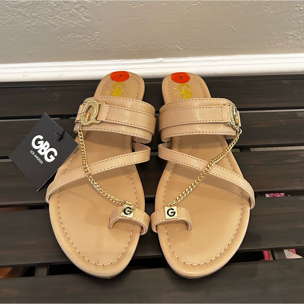 G by Guess Women's Tan Sandals